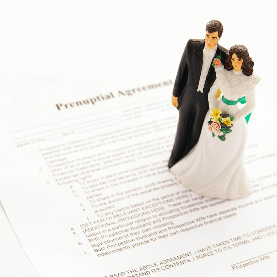 The rise of pre-nuptial agreements