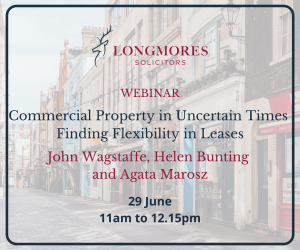 Commercial Property in Uncertain Times – Finding Flexibility in Leases (29 June)