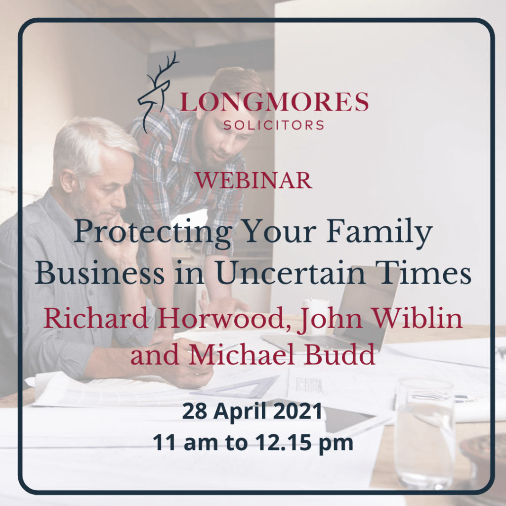 Protecting Your Family Business in Uncertain Times (28 April)