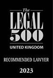 Legal 500 2023 Recommended Lawyer