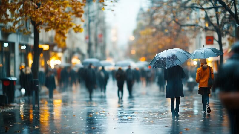 Non-attendance at work due to bad weather