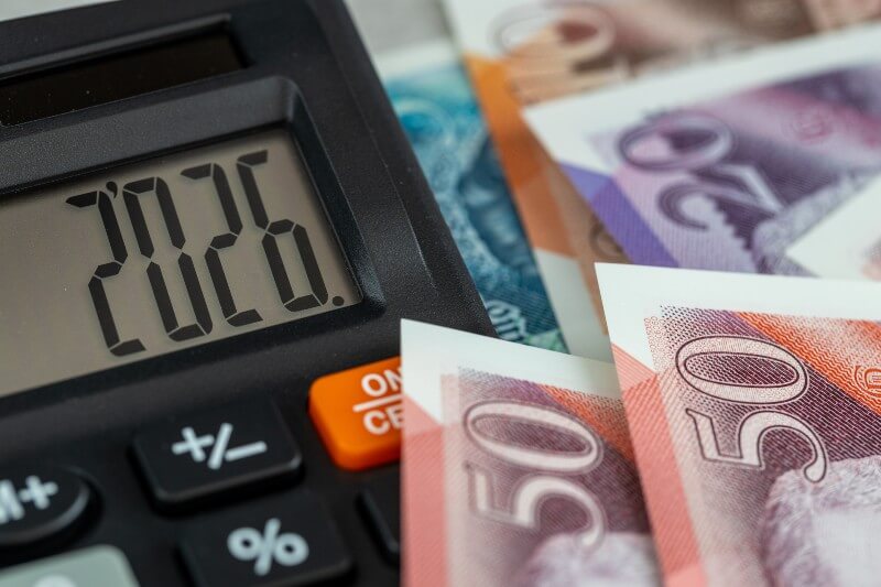 New statutory rates for 2026